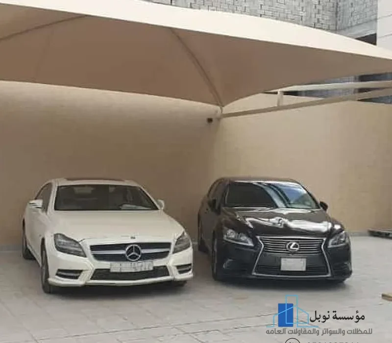 مظلة مخصصة لمواقف السيارات في سيهات