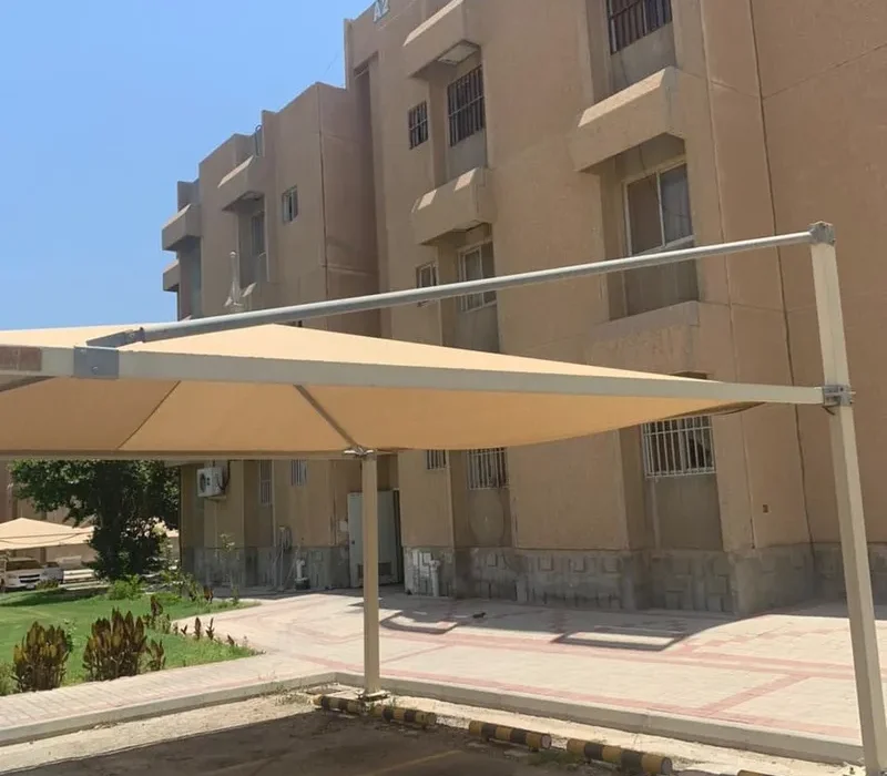 مظلات سيارات تصميم أنيق في القطيف