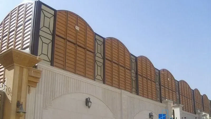 سواتر تغطي كامل السور بأناقة وجودة – الظهران