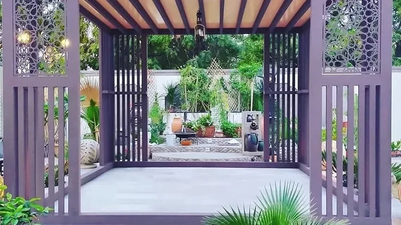 برجولات حوش توفر خصوصية وجمال في التصميم – الخبر