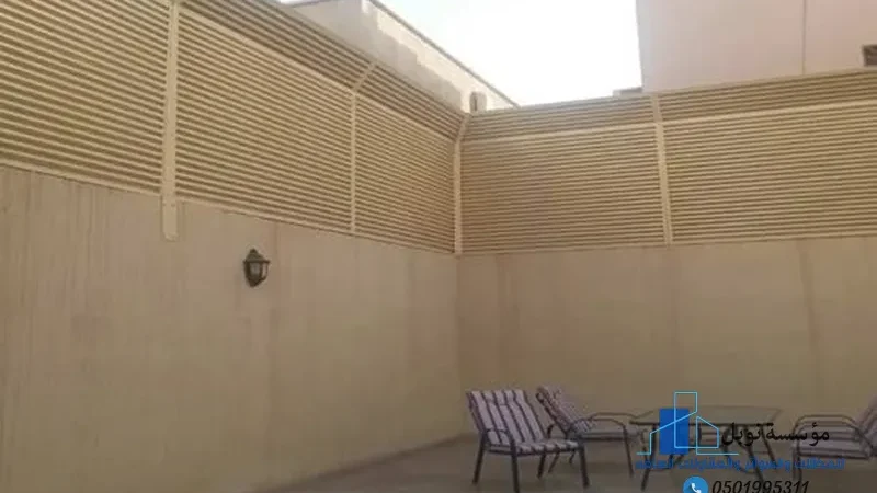 سواتر تغطية سور بالكامل لحجب الرؤية – العزيزية