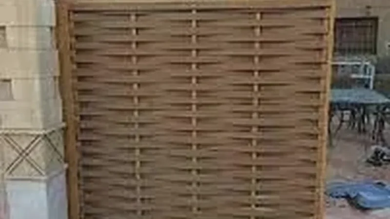 سواتر خشبية لتغطية الحوش والحديقة – العزيزية