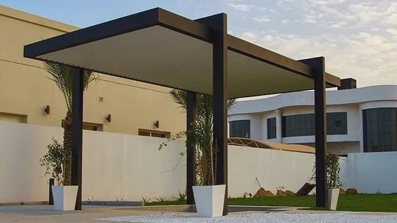 تركيب برجولة حوش بتصميم أنيق – سيهات
