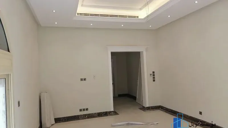 دهان غرف النوم والصالونات بألوان هادئة في الشاطئ