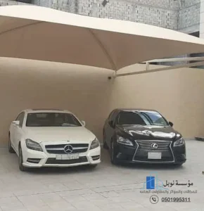 مظلات مواقف سيارات تركيب احترافي في الدمام – خدمات بصمة نوبل لتركيب مظلات وسواتر الشرقية
